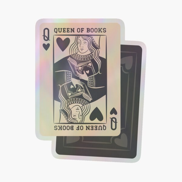 Item preview, queen of books designed and sold by indiebookster.