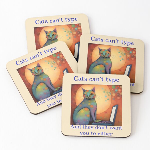 Item preview, Cat taking over a laptop designed and sold by SaffronPepper.