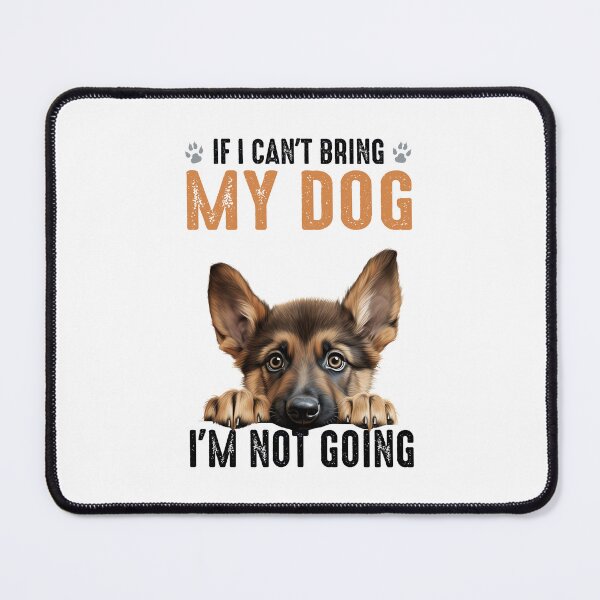Item preview, Not Going German Shepherd designed and sold by TMars.