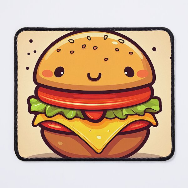Item preview, Hamburger | cute style designed and sold by ComicsFactory.