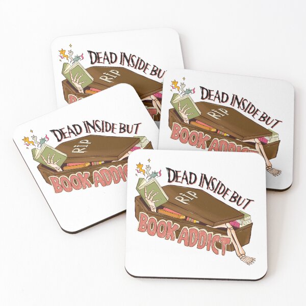 Item preview, Dead inside but book addict designed and sold by Acim0.