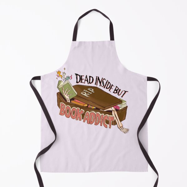 Item preview, Dead inside but book addict designed and sold by Acim0.