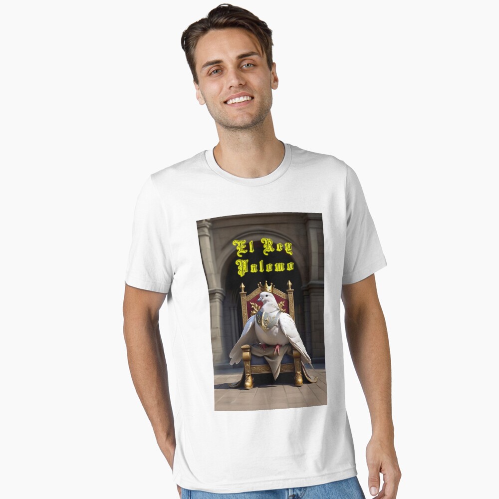 Vista previa del artículo con la obra «Camiseta esencial», diseñado y vendido por FotoLibreStudio.