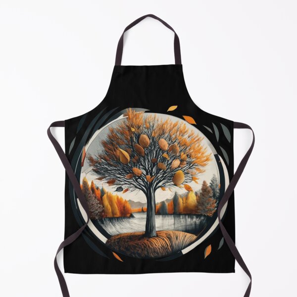 Artikelvorschau, Einsamer Herbstbaum entworfen und verkauft von LuckyFamily.