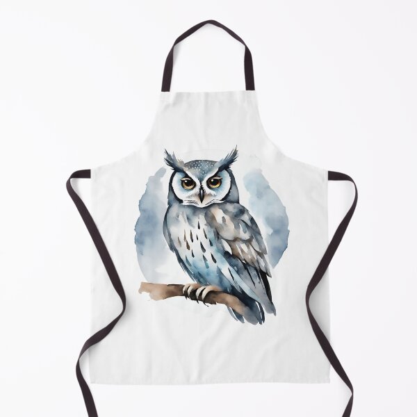 Item preview, Watercolor Owl on a Branch designed and sold by silviaol.
