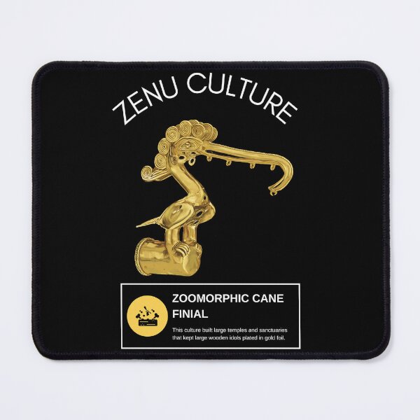Item preview, Original Illustration of Archaeological Artifact - Zenu Culture - Funerary Archeology - Modern design for Archeology teacher designed and sold by Carola-art.