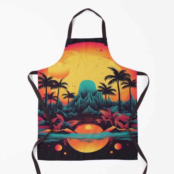 Item preview, Enchanted Island of Golden Light at Sunset designed and sold by shop-khalifa.