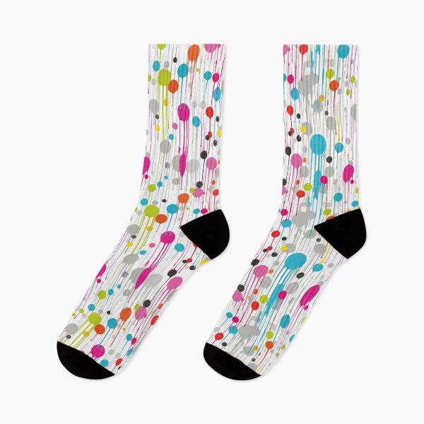 Item preview, Colorful liquid drips paint effect pattern designed and sold by Graphics By Craig.