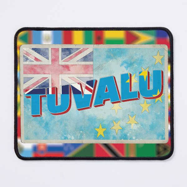 Item preview, Tuvalu vintage style retro souvenir designed and sold by DeveloperProp0.