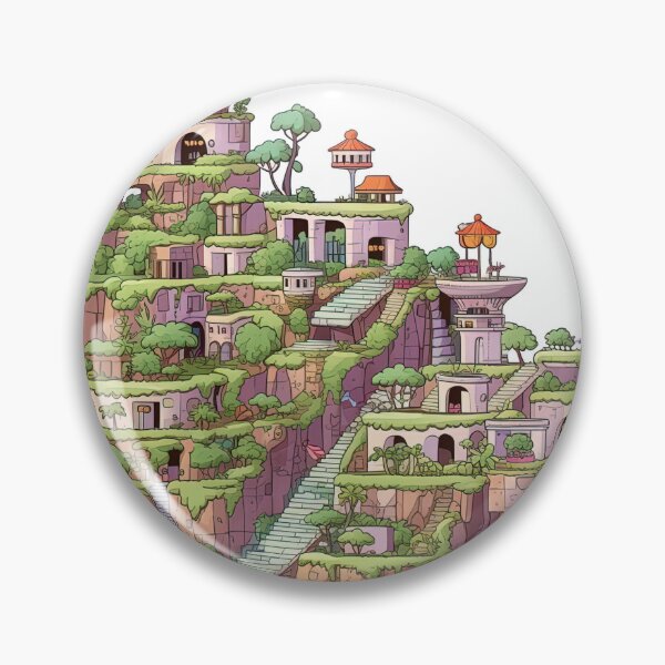 Item preview, Hanging Gardens of Babylon  | cute style designed and sold by ComicsFactory.