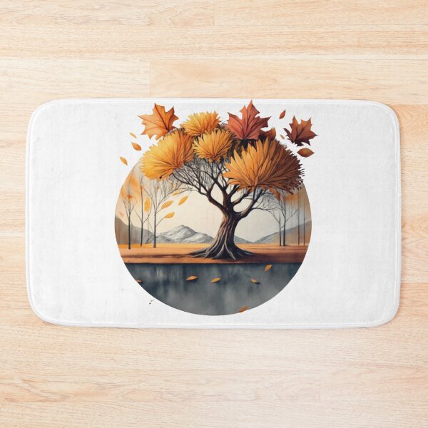 Item preview, Beautiful autumn tree designed and sold by LuckyFamily.