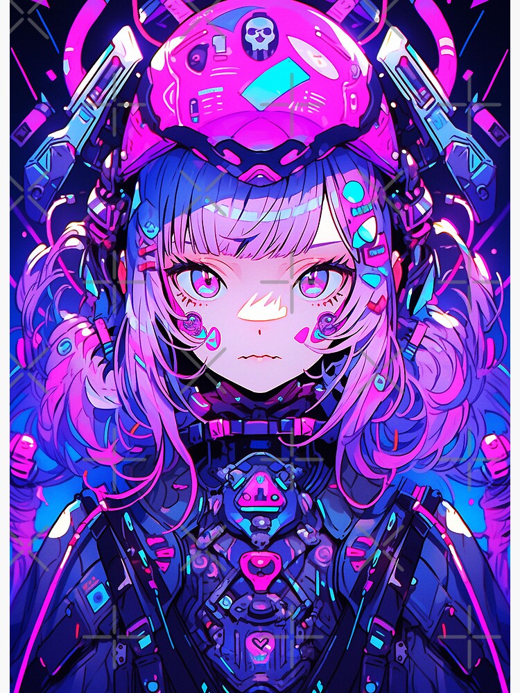 Anime Girl Love | Art Board Print