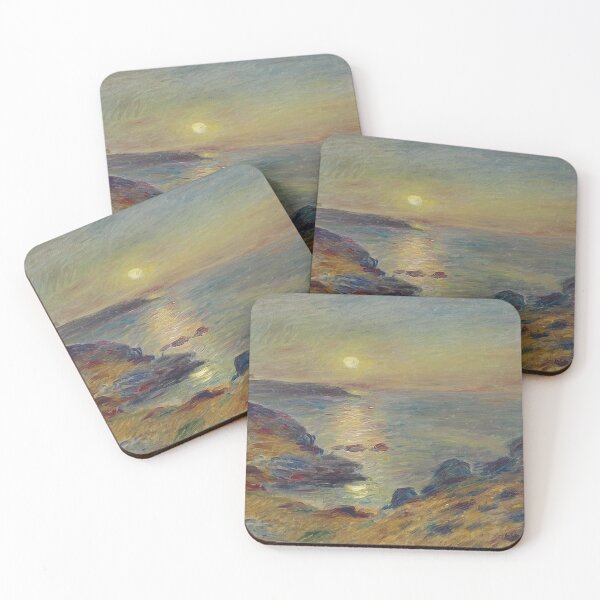 Item preview, Sunset at Douarnenez by Pierre Aguste Renoir designed and sold by tomorrowsart.