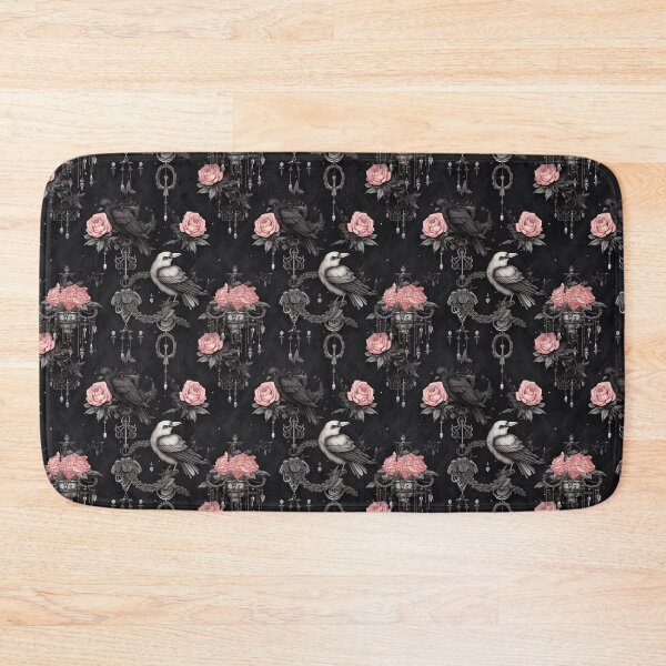 Item preview, Romantic Goth Raven and Roses designed and sold by Michele Bergh.
