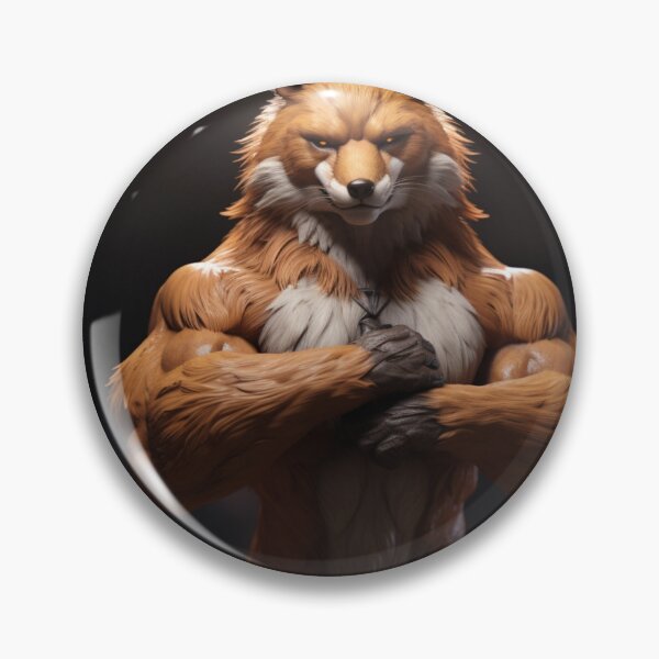 Item preview, Muscular-Fox designed and sold by Kirollos9.