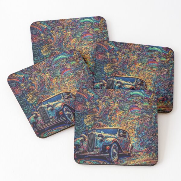 Item preview, Psychedlic Roadster  designed and sold by OccultDreams.