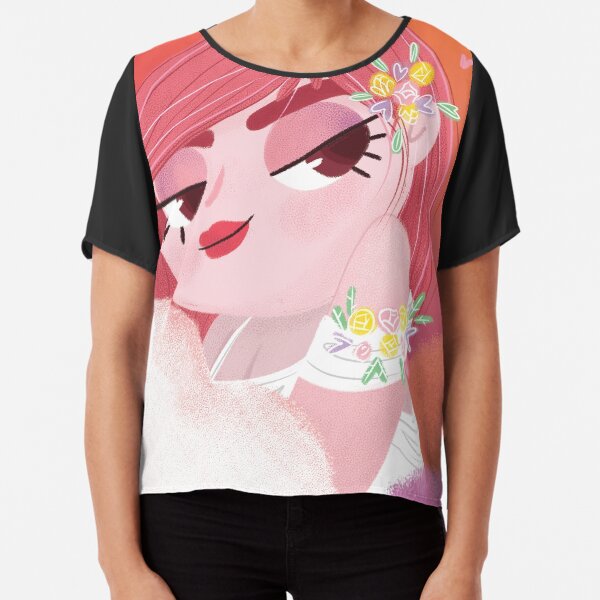 lau ilustra - Afrodita Chiffon Top