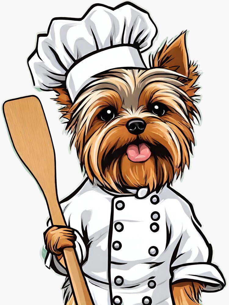 Yorkie Bucket Hat - Cartoon Yorkie Bucket Hat - Cartoon