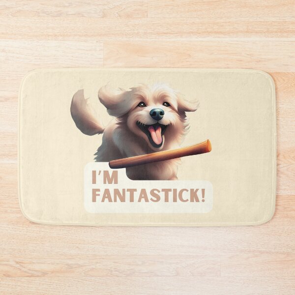 Item preview, Happy dog runs to the stick designed and sold by zanifun.