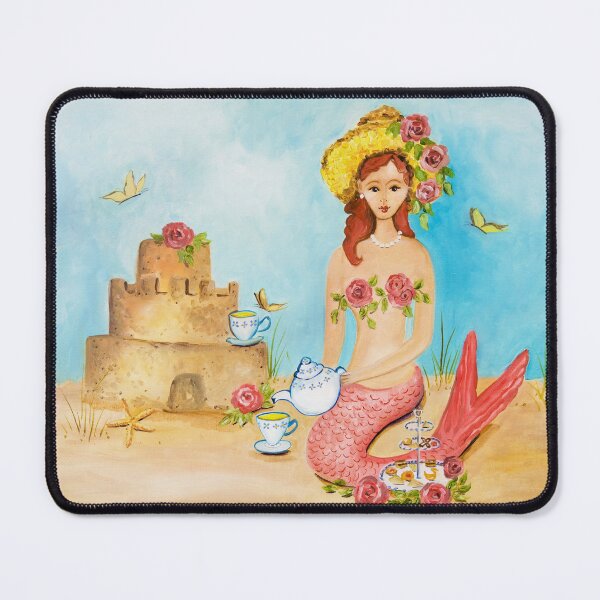 Item preview, Mermaid Sandcastle Butterfly Tea Party designed and sold by Theresa LaBrecque.