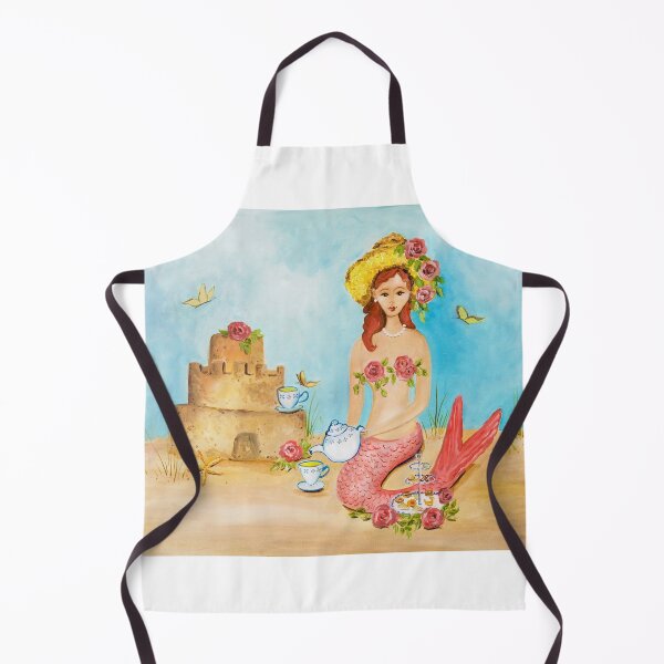 Item preview, Mermaid Sandcastle Butterfly Tea Party designed and sold by Theresa LaBrecque.
