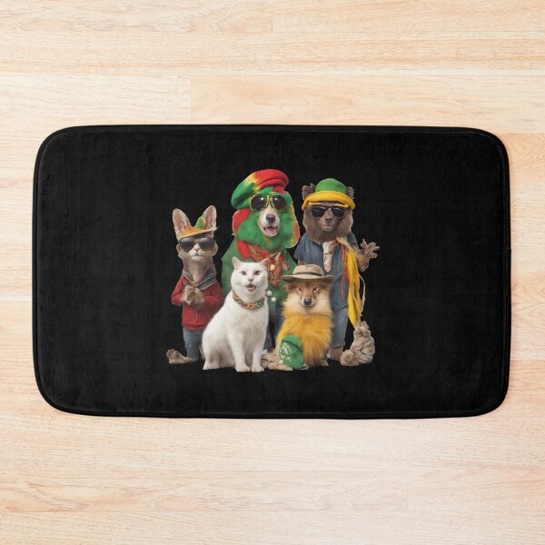Item preview, crew of funny reggae animals, gift, surprise designed and sold by etnia.