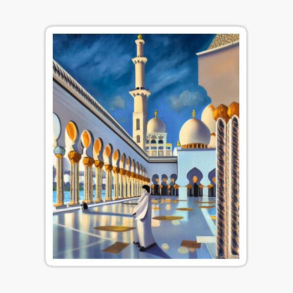 Item preview, The Sheikh Zayed Grand Mosque designed and sold by ArtsDestination.
