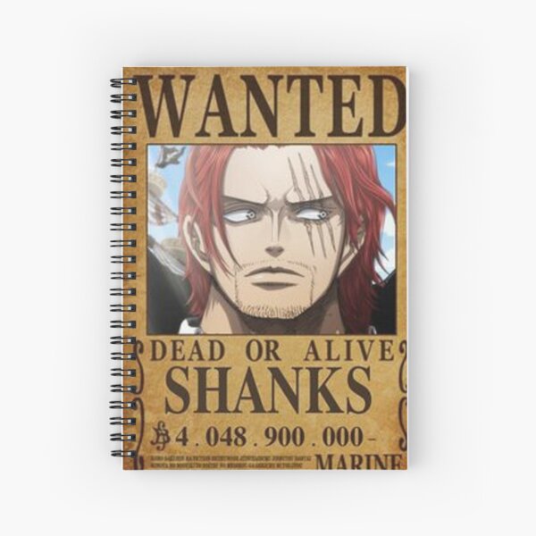 Tony Tony Chopper One Piece Wanted Poster Spiral Notebook by Anime One  Piece - Pixels