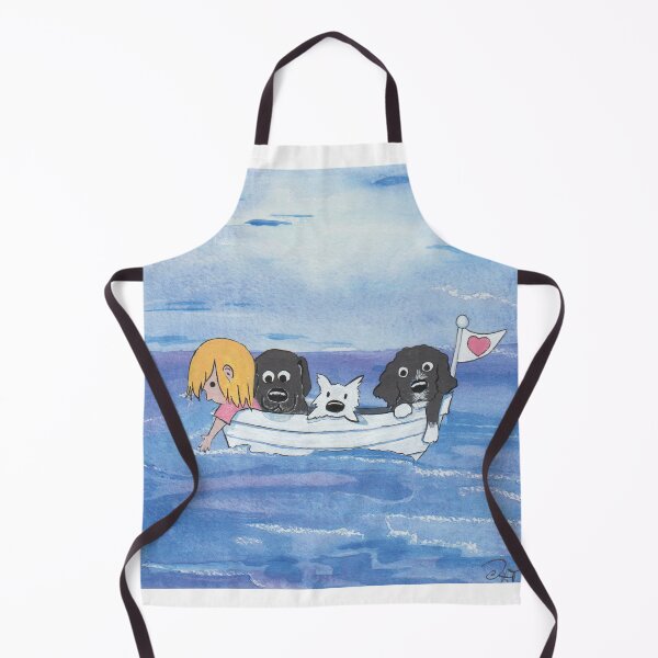 Item preview, Ande, Shadow, Lily, & Max at Sea designed and sold by Jig Jig Jig Designs.