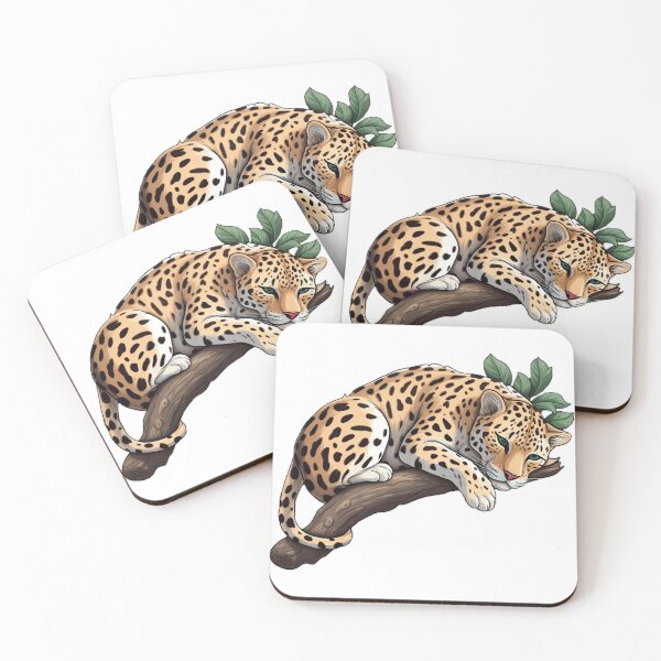 Item preview, Leopardo en un árbol del paquete de pegatinas Africa Safari designed and sold by STICKERSLALA.