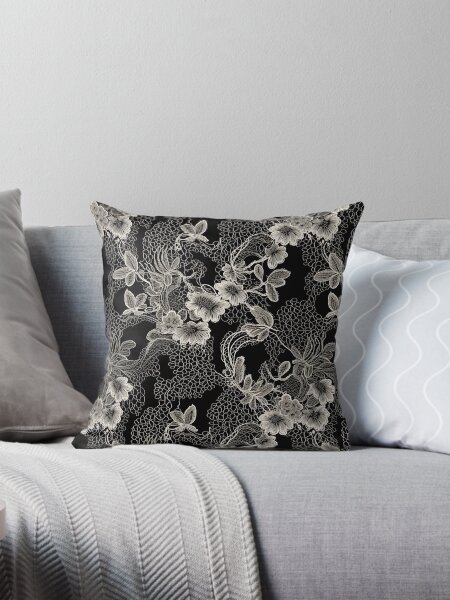 Item preview, Pizzo Chantilly Lace Seamless Pattern designed and sold by Michele Bergh.