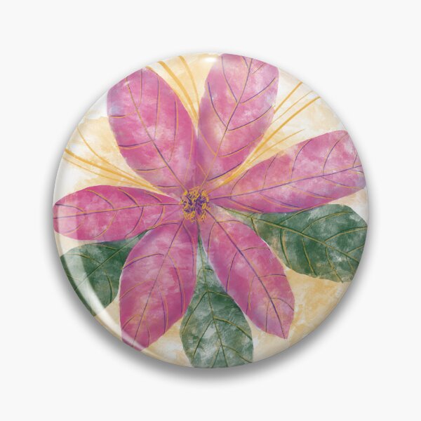 Item preview, Pink Poinsettia  designed and sold by The Elderberry Blossom.