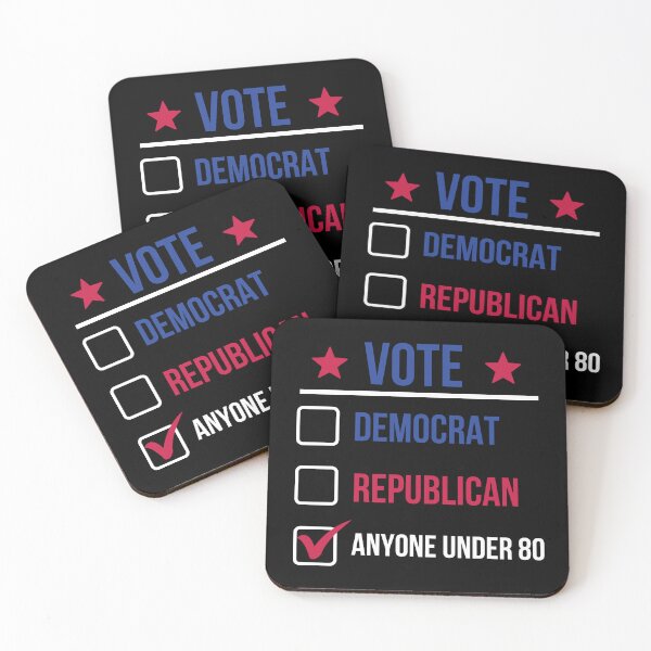Item preview, Anyone Under 80 Funny Politics designed and sold by MacAndMoose.