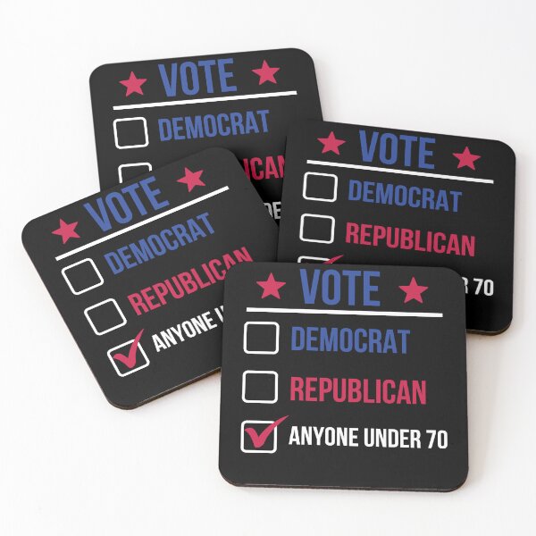 Item preview, Anyone Under 70 Funny Politics designed and sold by MacAndMoose.
