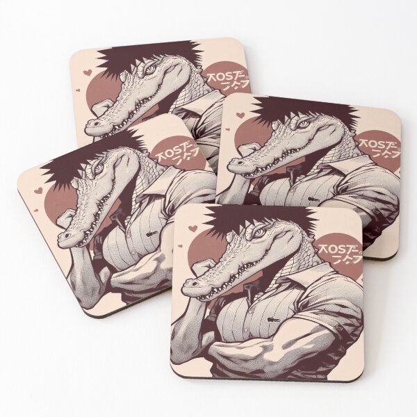 Item preview, Jacoste, crocodile manga in love designed and sold by T-shirttendance.