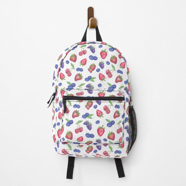 Artikelvorschau, Sommerfrucht, Beeren, Kirsche, Erdbeere, Blaubeere, Brombeere, Aquarell entworfen und verkauft von BellaAnya.