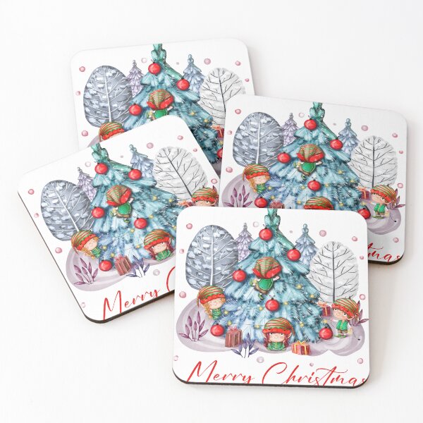 Item preview, Christmas Elves Gathering - Marry Christmas designed and sold by PrezencikABC.