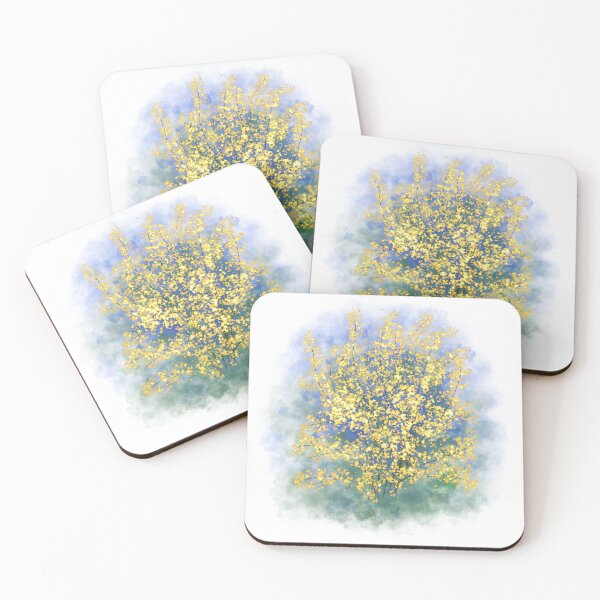 Item preview, Forsythia Study 5 designed and sold by The Elderberry Blossom.