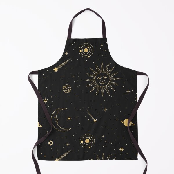 Item preview, Celestial Pattern 01 - Gold & Black designed and sold by Megs Lang.