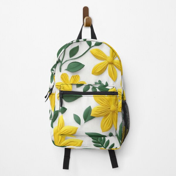 Item preview, Realistic yellow 3D flowers - expressive botanical pattern. designed and sold by My-fake-places.