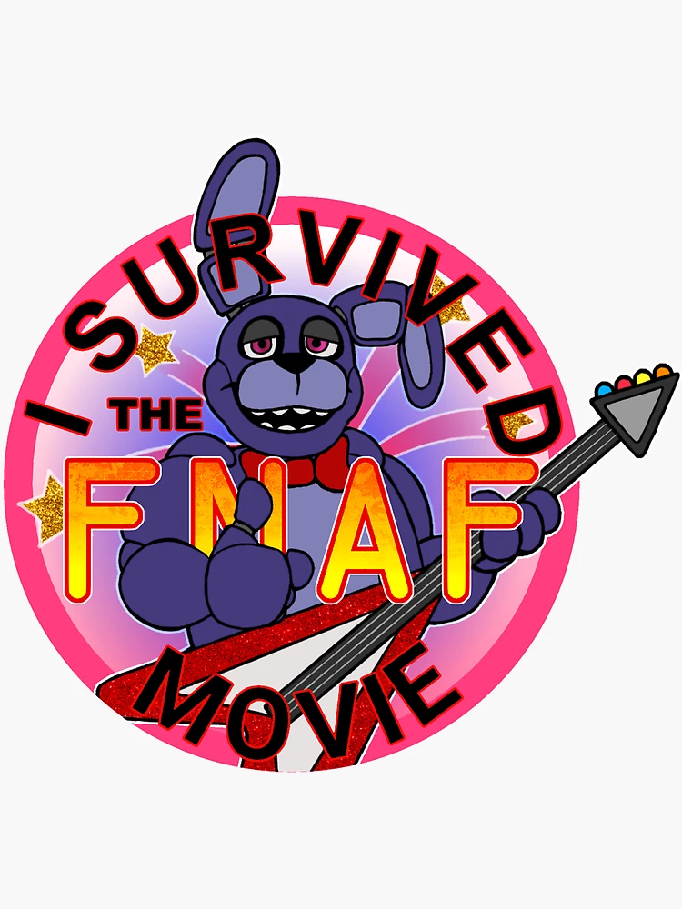 I SURVIVED 5 NIGHTS AT FREDDY'S STICKER ~FIVE NIGHTS AT FREDDY'S~ FREE SHIP