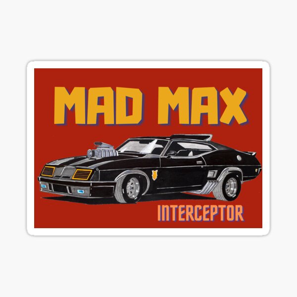 Mad Max V8 Interceptor Merch & Gifts for Sale