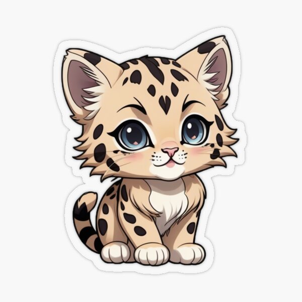 Anime Cat of the Day 🐾 — Today's anime cat of the day is: Sana's leopard...