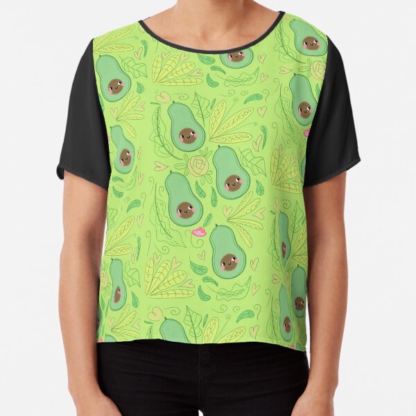lau ilustra - Aguacate Chiffon Top