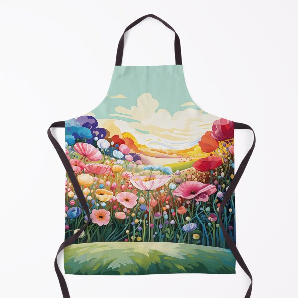 Item preview, Colorful Flowers Hills designed and sold by 4TeeToo.