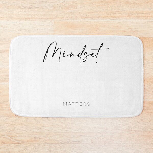 Item preview, Mindset Matters Motivational Quote designed and sold by dk-design85.