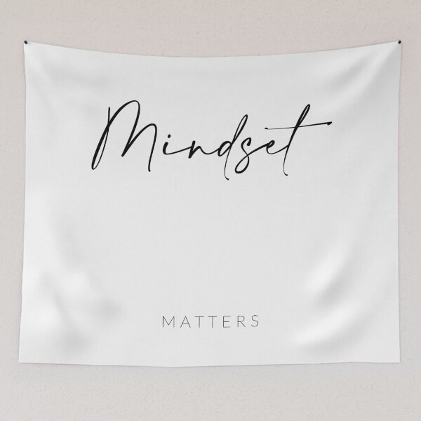 Item preview, Mindset Matters Motivational Quote designed and sold by dk-design85.