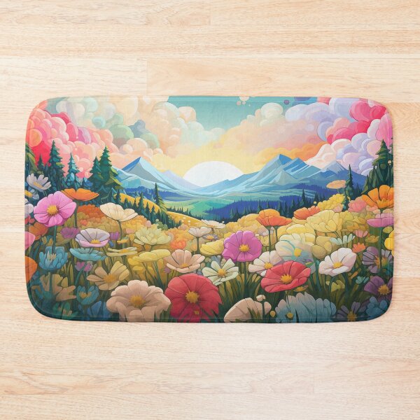 Item preview, Colorful Flowers Meadows designed and sold by 4TeeToo.