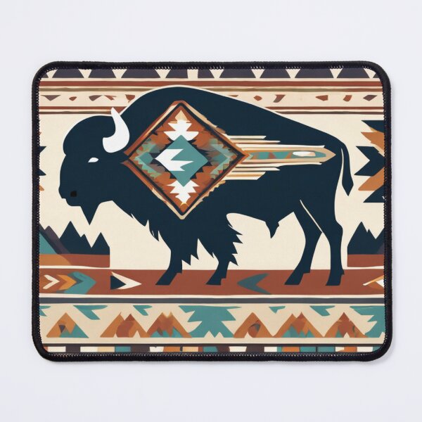 Item preview, BUFFALO NATIVE PATTERN designed and sold by Eandbeyond.