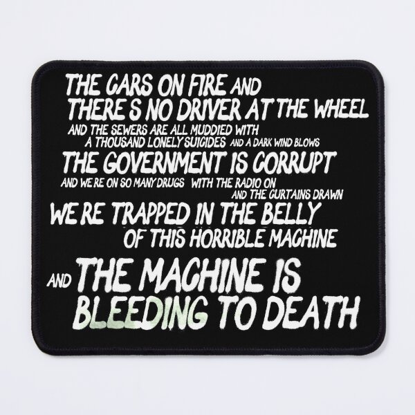 Item preview, Godspeed You! Black Emperor - F# A# Infinity - The Car Is On Fire and There's No Driver at The Wheel (white) designed and sold by ThomasMills-.